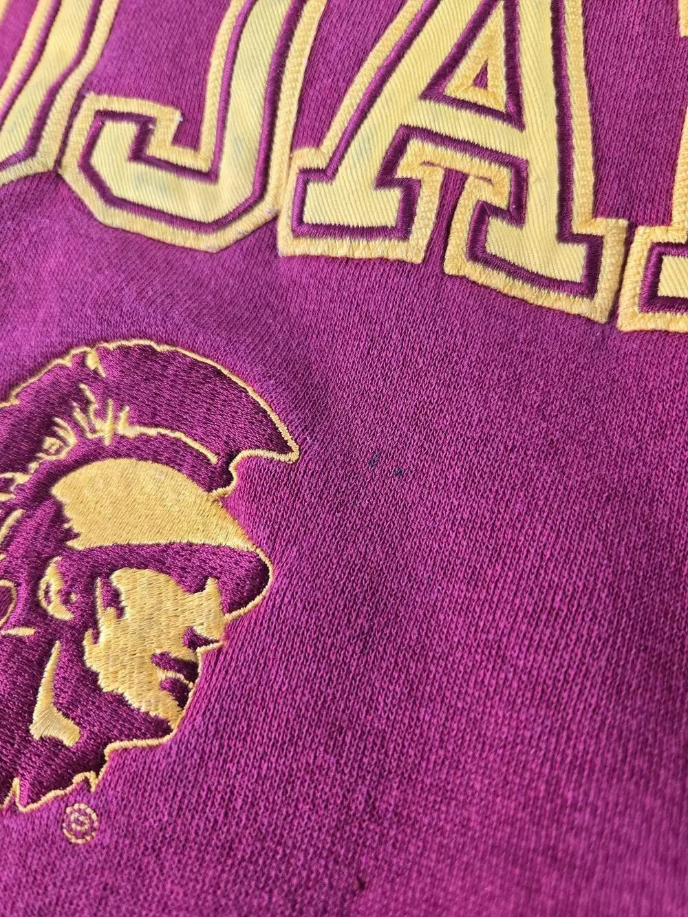 USC Trojans Hoodie Sweatshirt Youth Boys Large Red NCAA Football Champs Sports